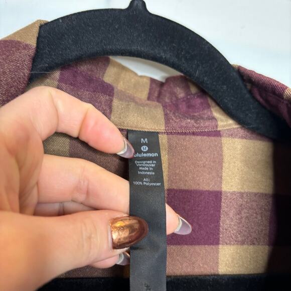 Lululemon Masons Peak Flannel Shirt - Picture 2 of 8